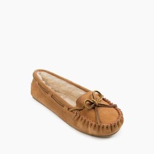 Tan slippers